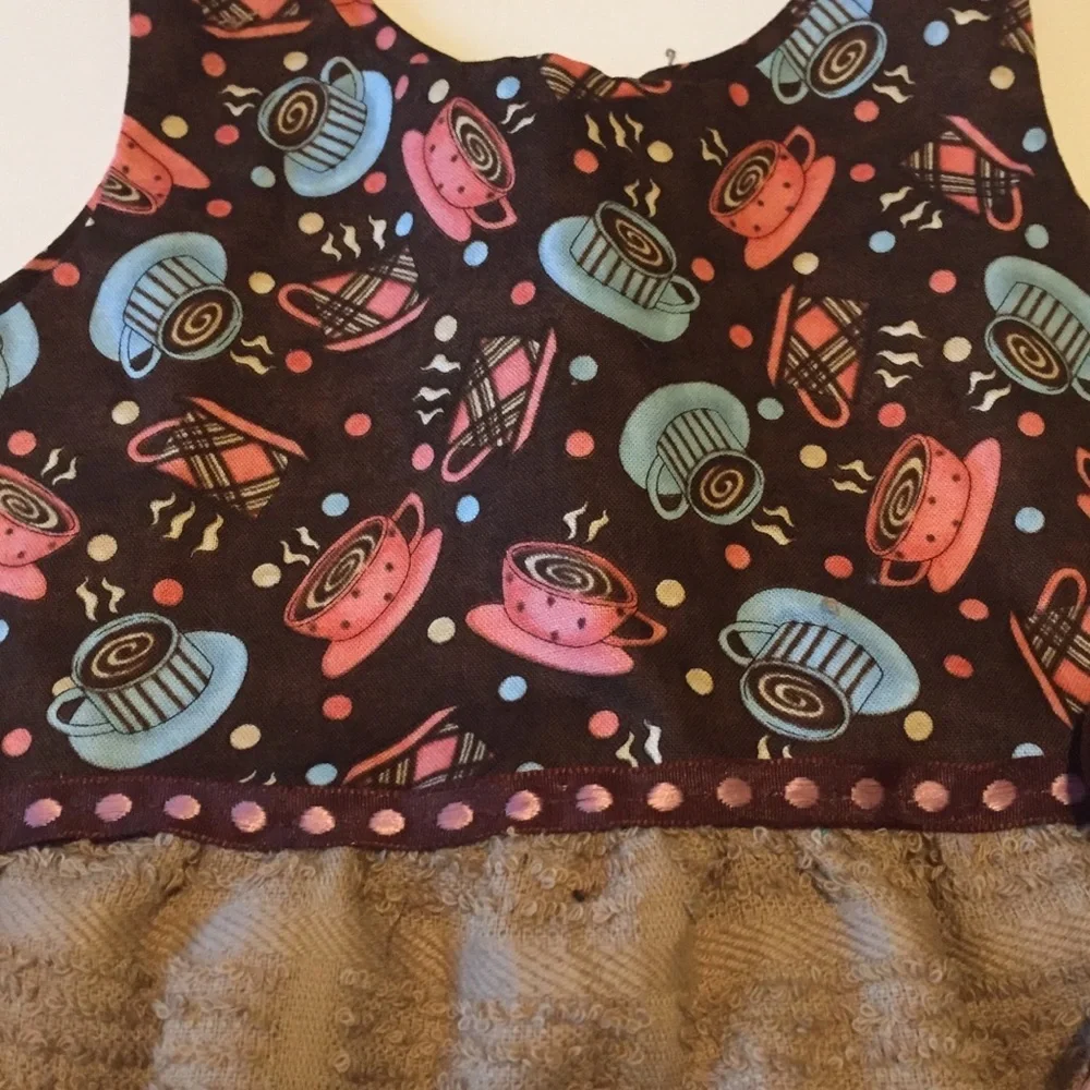 Hand made dish towel dress